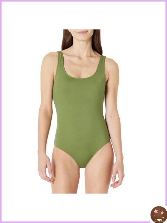Other - Women's One-Piece Scoop Neck Coverage Swimsuit